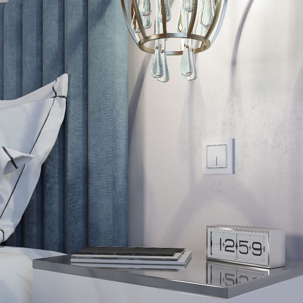 Рамка стеклянная Werkel Favorit на 1 пост Белый матовый W0011105 — изображение 2