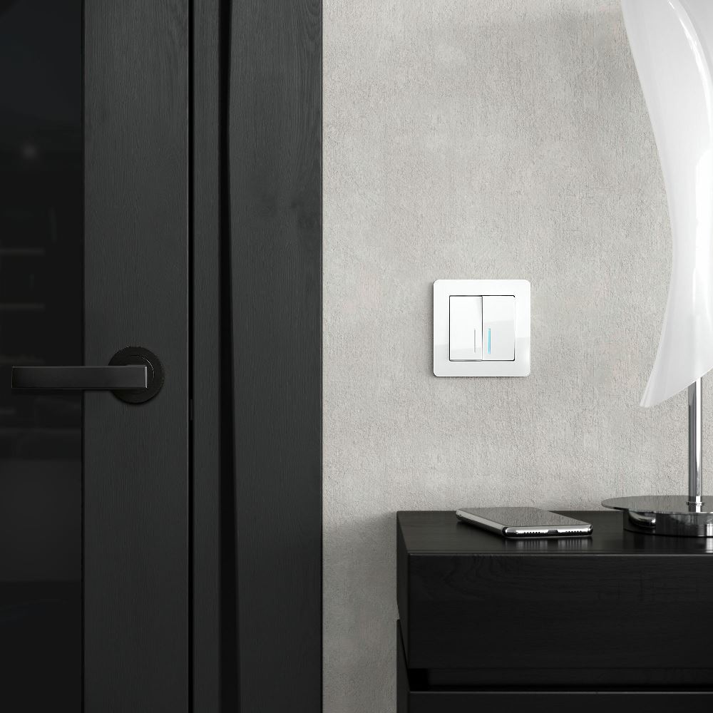 Рамка пластиковая Werkel Acrylic Белый W0012701 — изображение 2