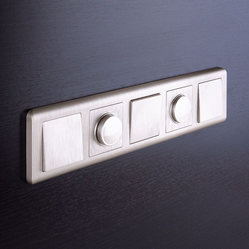 Рамка из поликарбоната Werkel Stream на 5 постов Перламутровый W0052113 — изображение 2