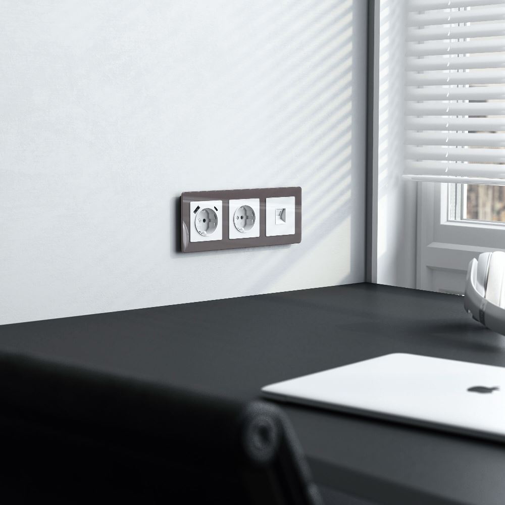 Розетка встраиваемая Ethernet Werkel RJ-45 Белый W1181041 — изображение 2