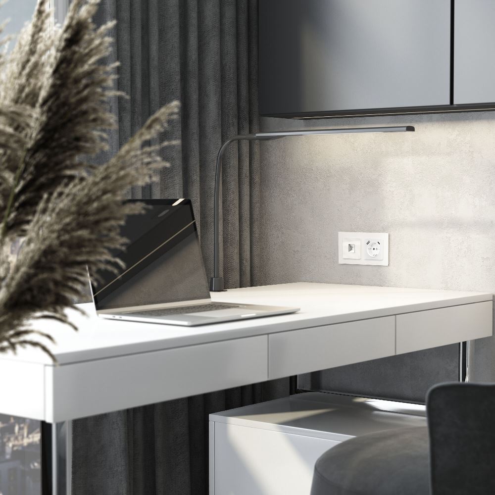 Розетка встраиваемая Ethernet Werkel RJ-45 Белый W1181041 — изображение 3