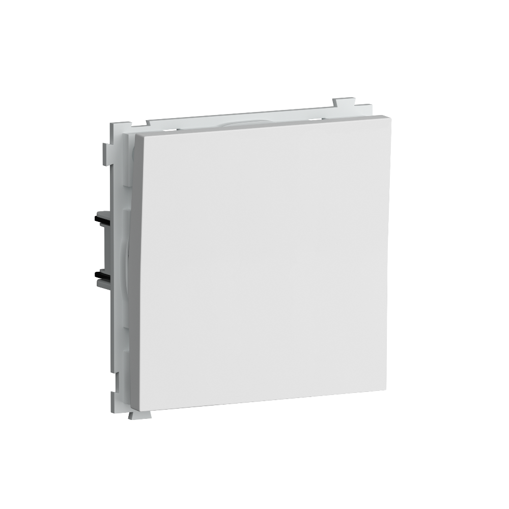 Выключатель одноклавишный встраиваемый проходной Donel R98 Белый матовый DA10600-DA29633