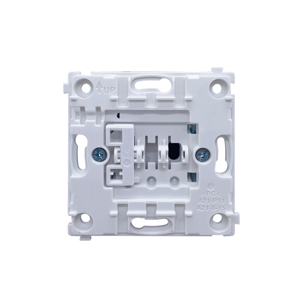 Выключатель одноклавишный встраиваемый проходной Donel R98 Белый матовый DA10600-DA29633 — изображение 4