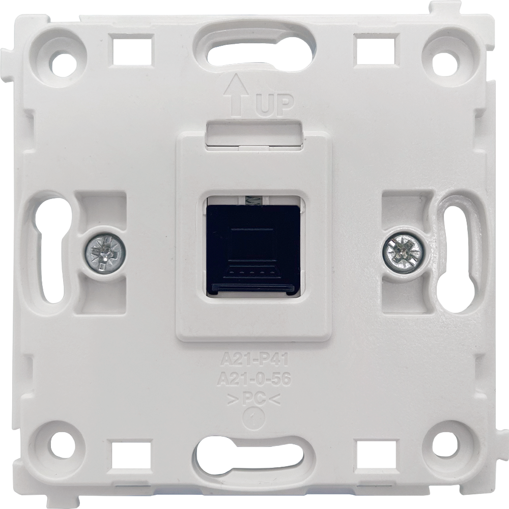 Розетка встраиваемая Ethernet Donel R98 RJ45 cat.6 Кашемир матовый DA16200-DA83935 — изображение 3