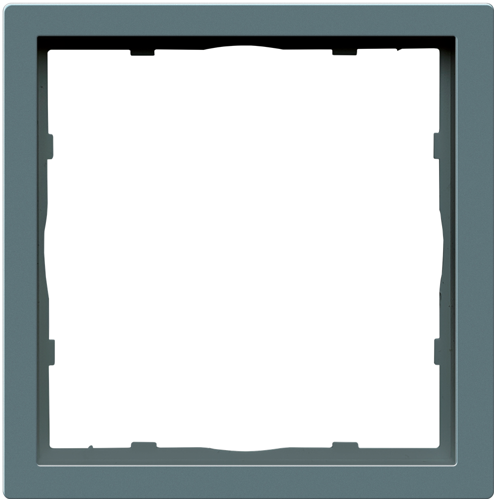 Рамка пластиковая Donel R98 нa 1 пост Изумруд матовый DA21139