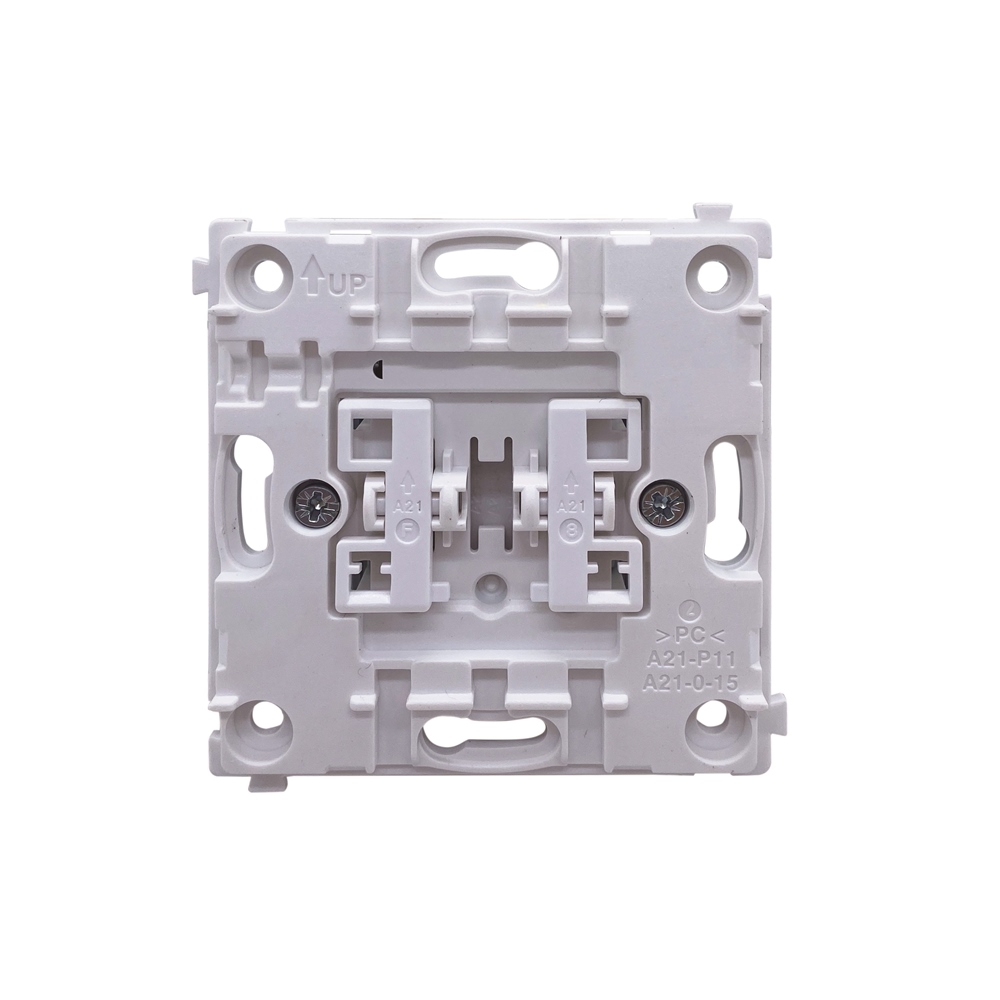 Выключатель двухклавишный встраиваемый Donel R98 звонкового типа Коралл матовый DA25100-DA29545 — изображение 5