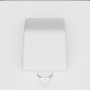 Вывод кабеля Donel R98 Белый матовый DA87133