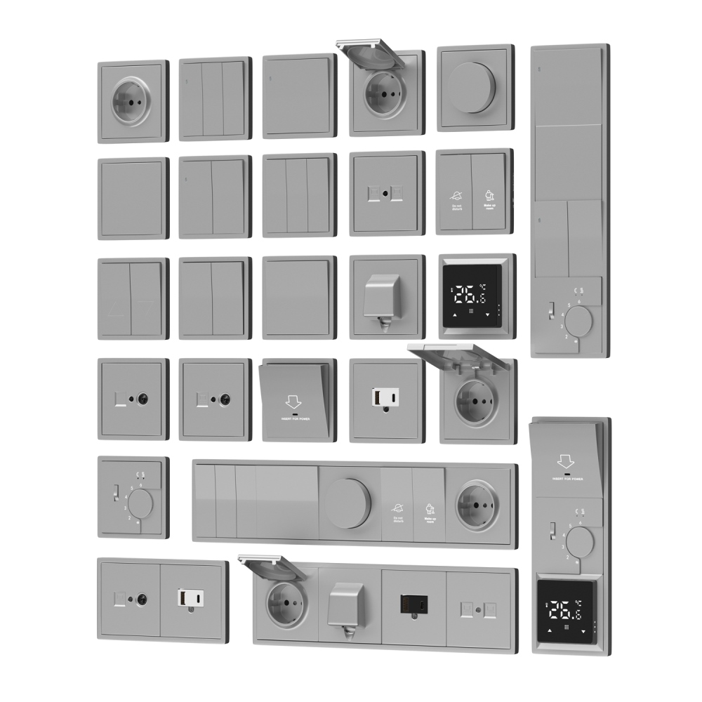 Диммер Donel R98 Triac с доп. входом Алюминий матовый DDIM300LED-DA65026 — изображение 2