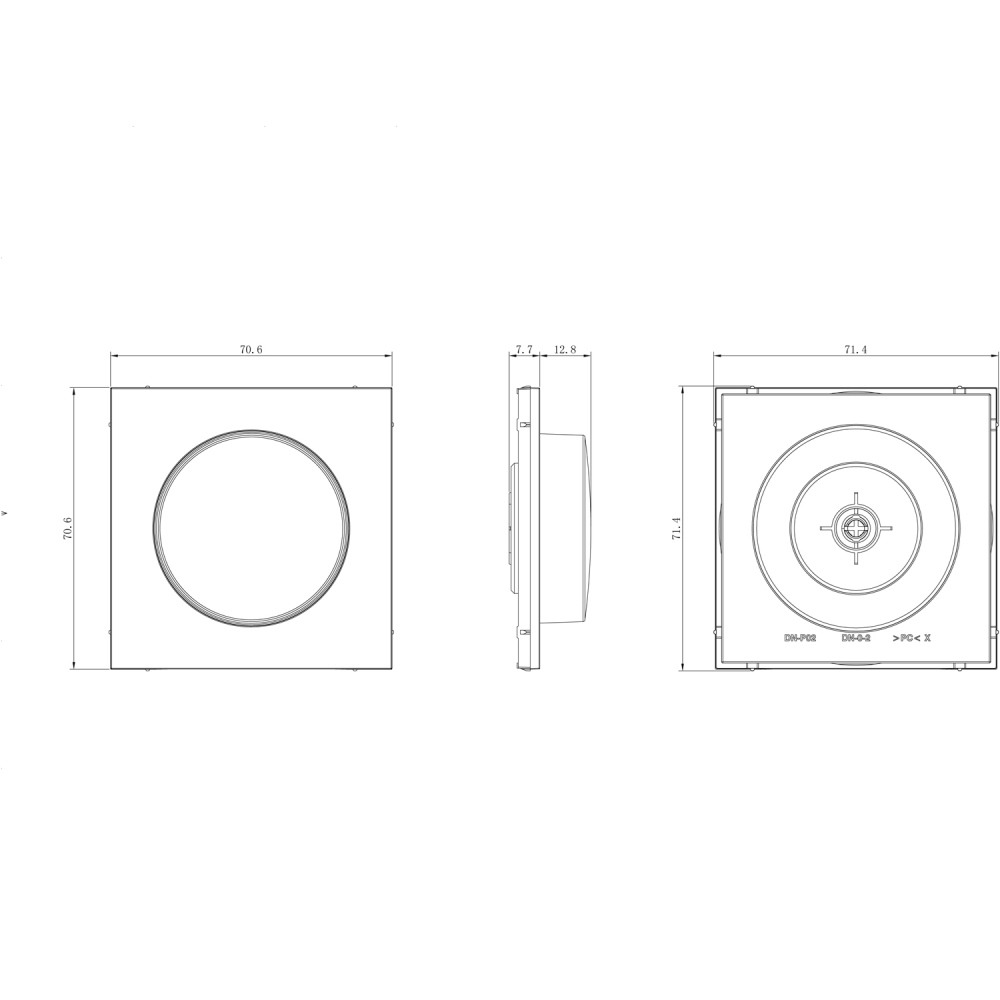 Диммер Donel R98 Dali роторный Алюминий матовый DDIMTWDali-2-DA65026 — изображение 5