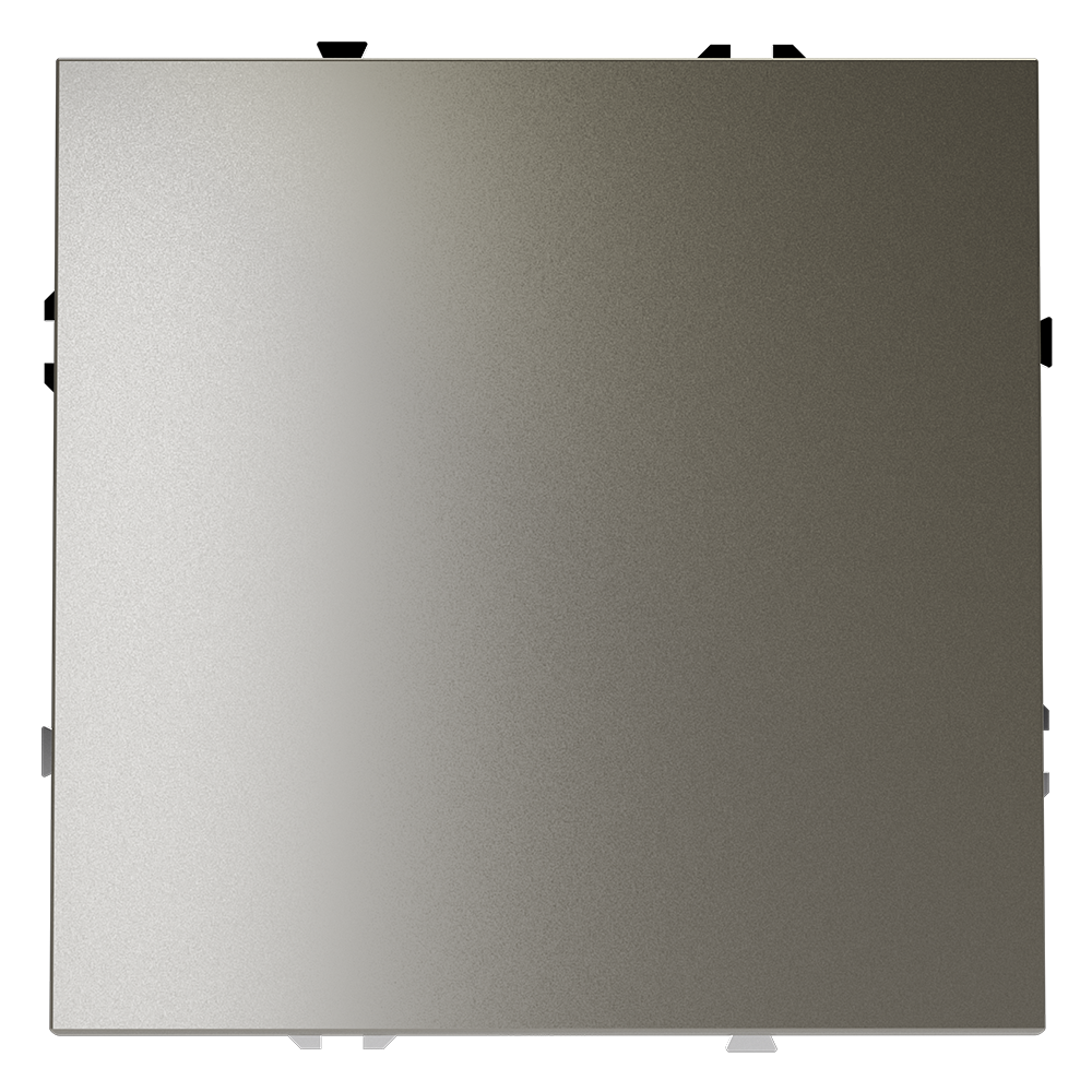 Выключатель одноклавишный встраиваемый Voltum S70 Шелк VLS010104