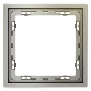 Рамка пластиковая Voltum S70 на 1 пост Шелк глянцевый VLS100104