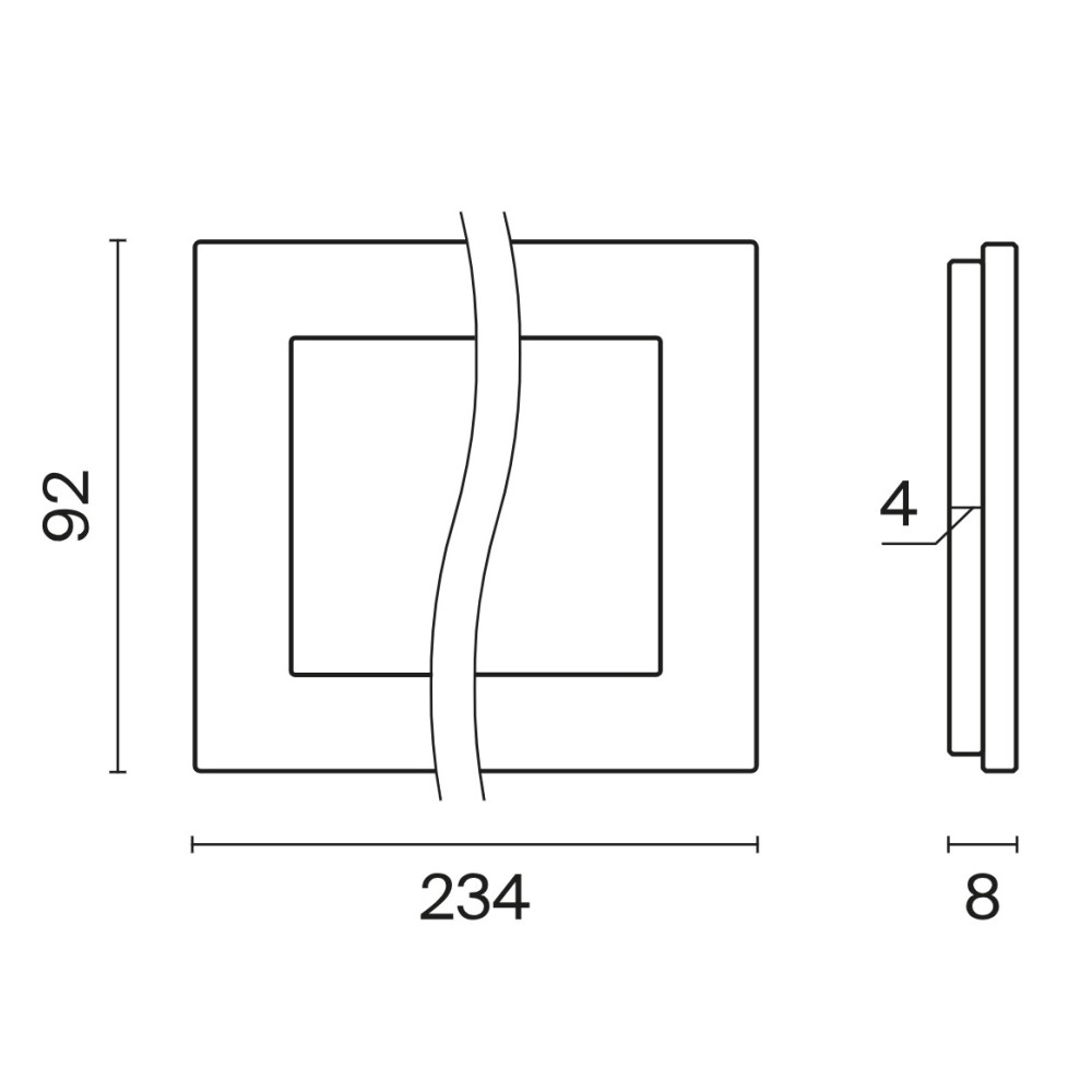 Рамка стеклянная Voltum S70 на 3 поста Сталь глянцевая VLS110305 — изображение 5