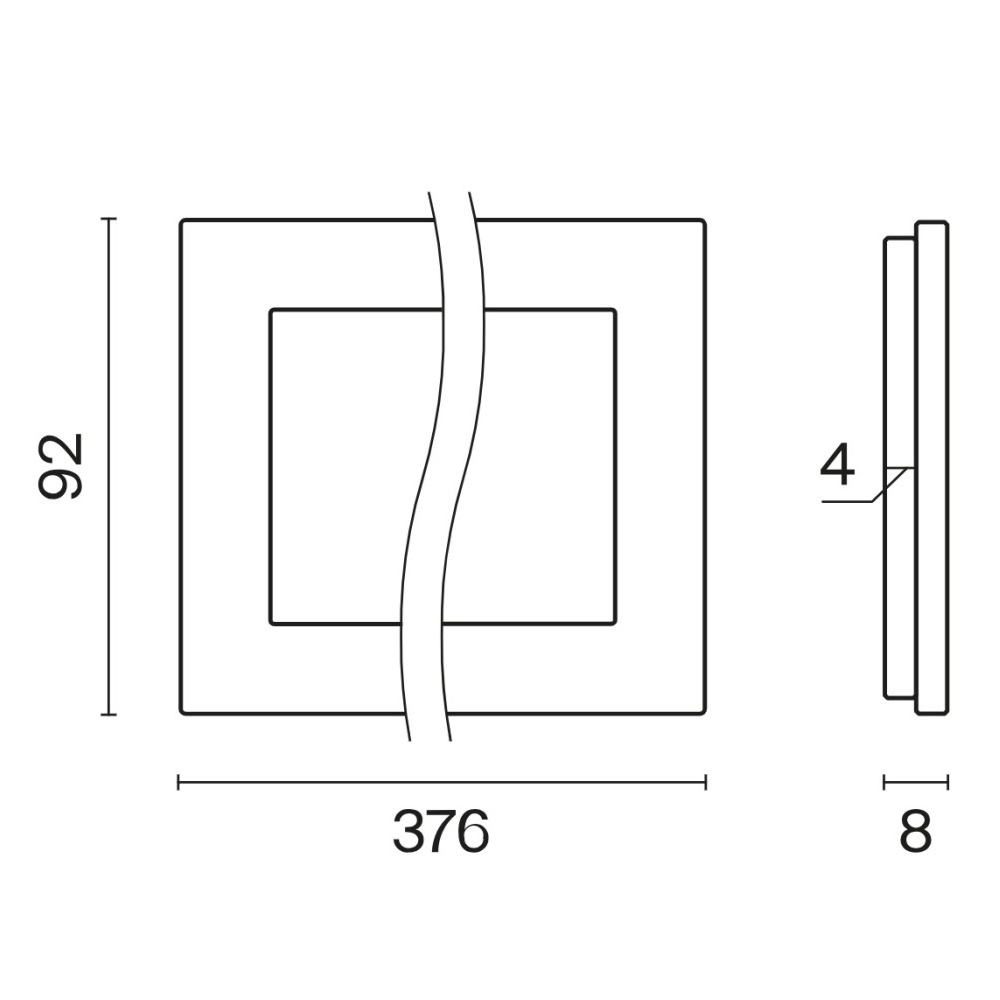 Рамка стеклянная Voltum S70 на 5 постов Кашемир глянцевый VLS110503 — изображение 5