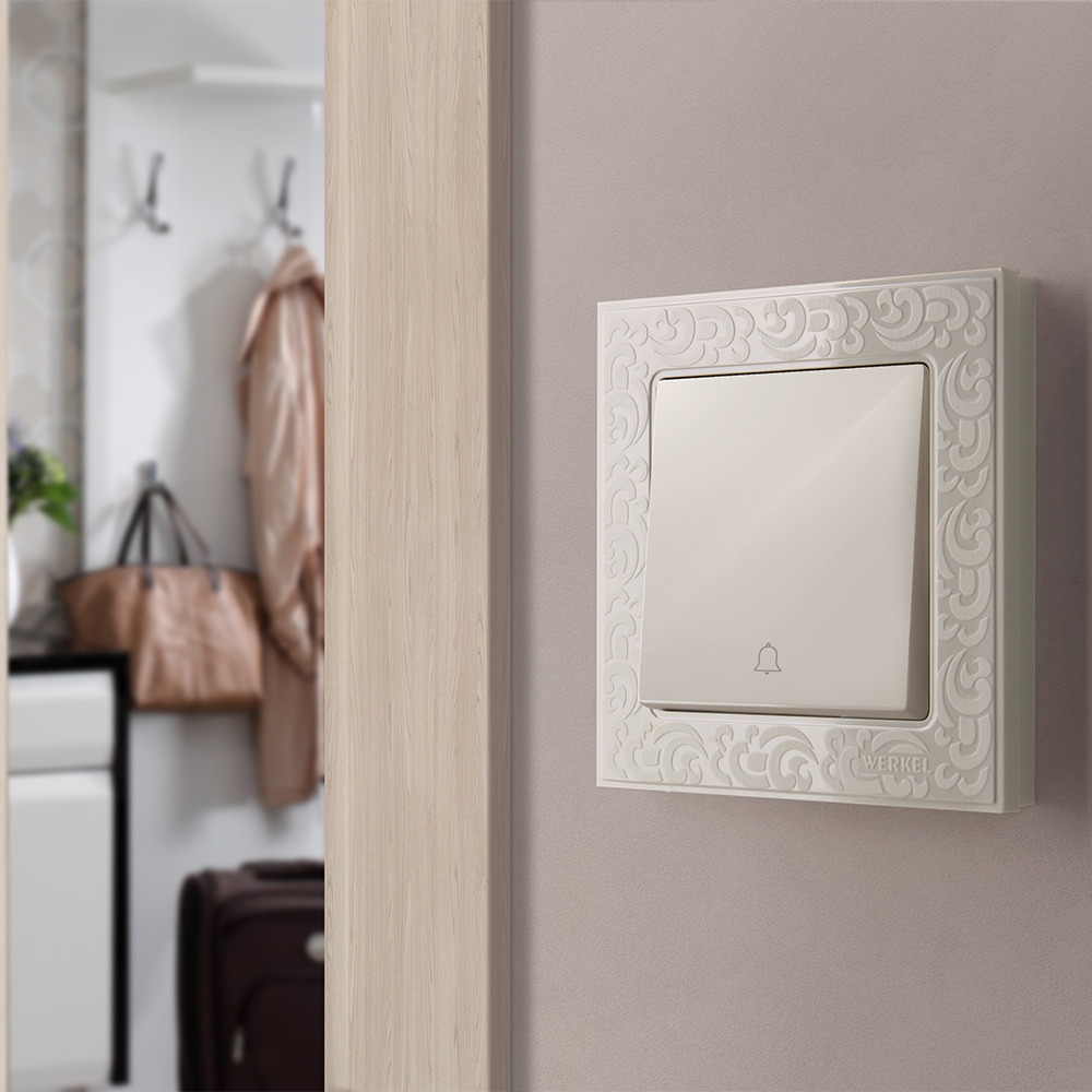 Кнопка звонка Werkel Слоновая кость W1114503 — изображение 2