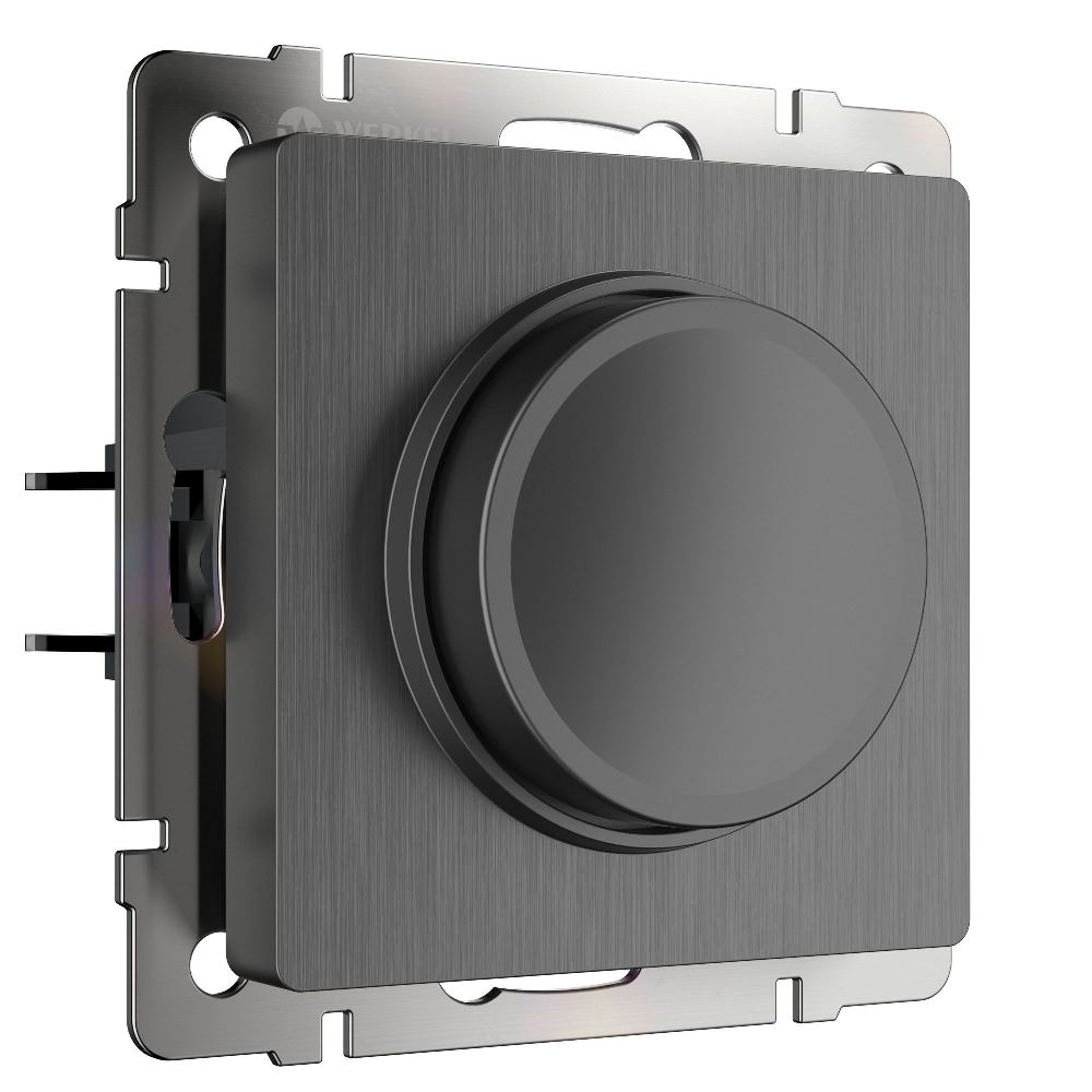 Диммер Werkel Графит рифленый W1142004