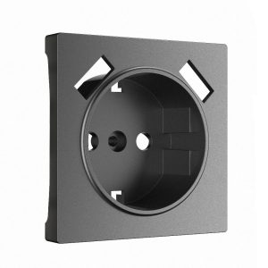 Накладка для розетки Werkel USB Графит матовый W1179564