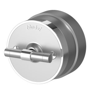 Переключатель-выключатель одноклавишный Werkel Vintage Серебро матовый / Хром W5812054